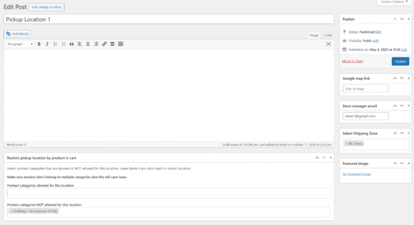 PRO Order delivery, Order pickup, Order date time, Pickup Location for WooCommerce - Image 7