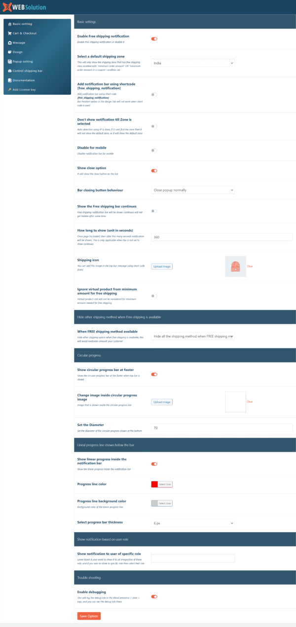 Free shipping notification bar for WooCommerce - Image 6