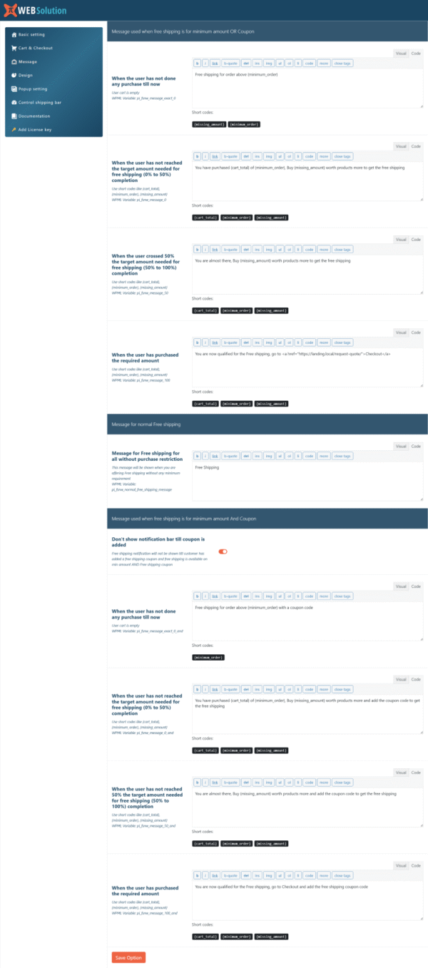 Free shipping notification bar for WooCommerce - Image 8