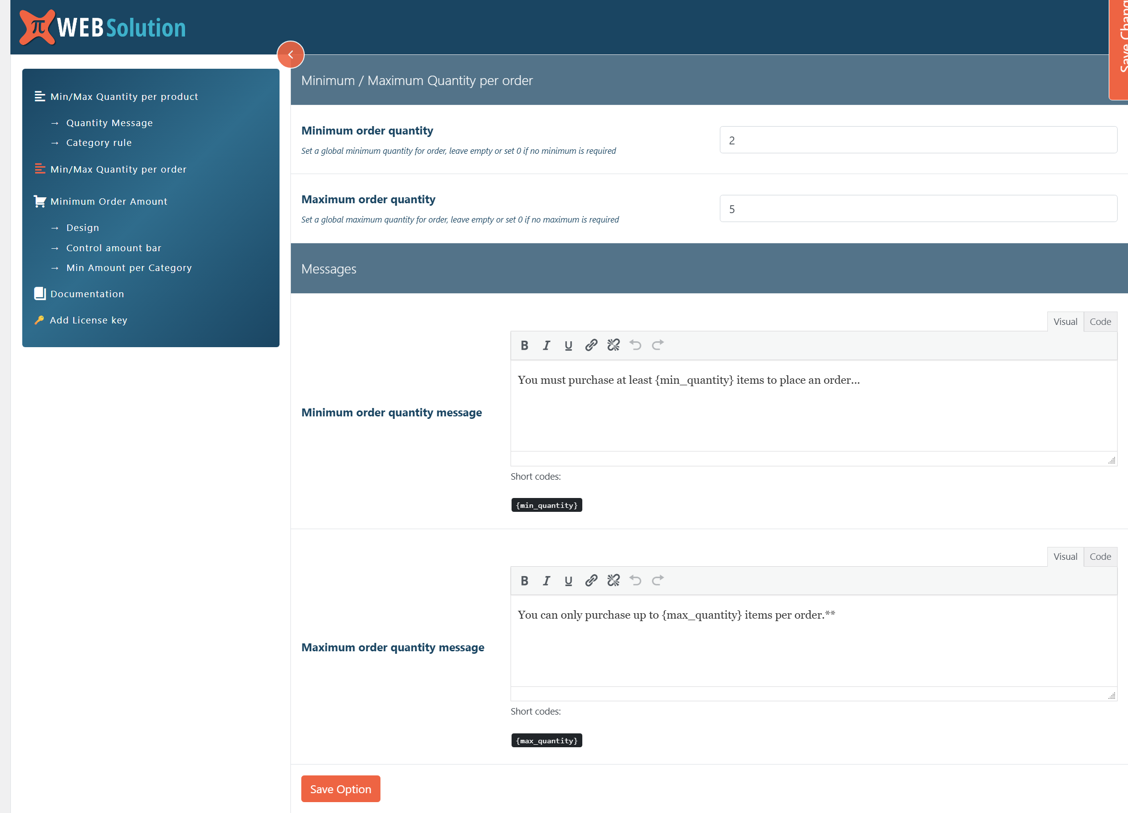 Minimum and Maximum Quantity for WooCommerce - Image 12