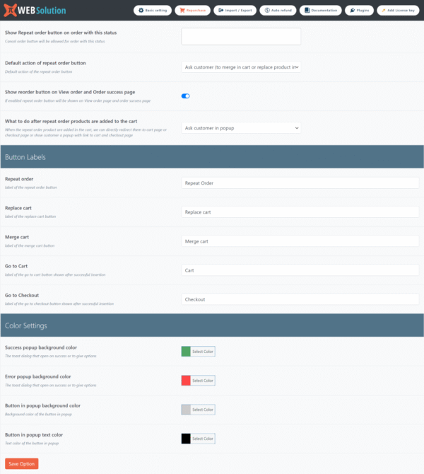 Cancel order request / Repeat Order / Re-order for WooCommerce - Image 3