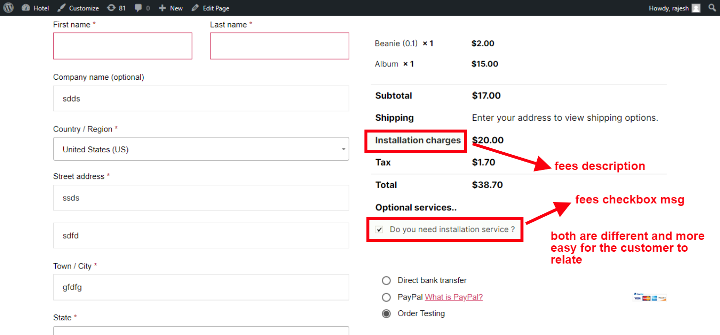 Conditional cart fee / Extra charge rule for WooCommerce - Image 10